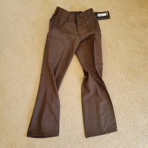 NWT Blauer women's 6 pocket wool pants 8567WT BROWN size 4 REG tactical police